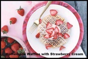 Waffles Mother's Day recipe