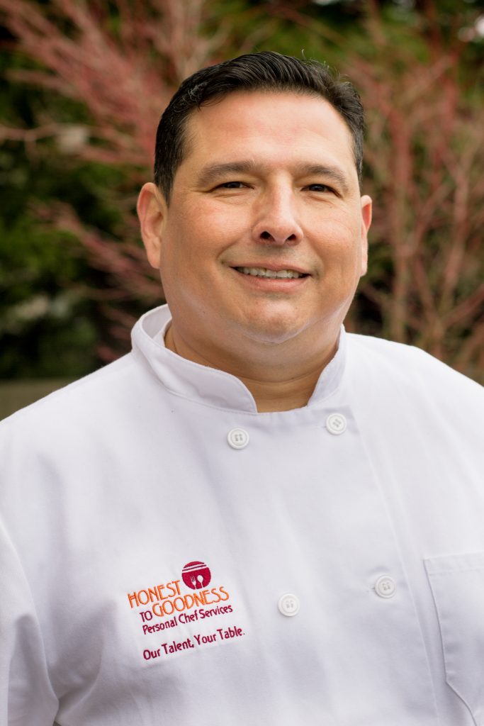 Chef Ruben Pina of Honest to Goodness Personal Chef Services