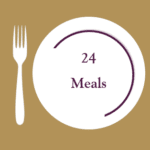 4 Meals, 6 Portions Per Meal