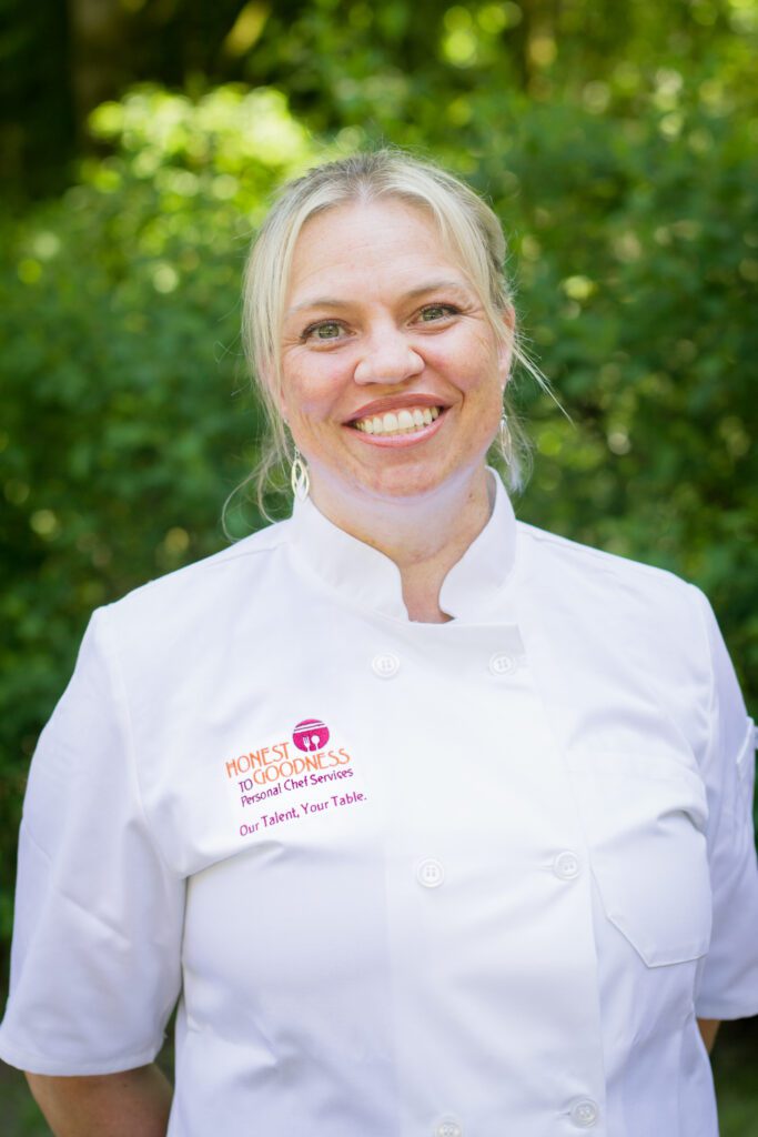 Chef Sara DeLaronde of Honest to Goodness Personal Chef Services