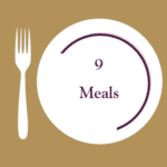 3 Meals, 3 Portions Per Meal