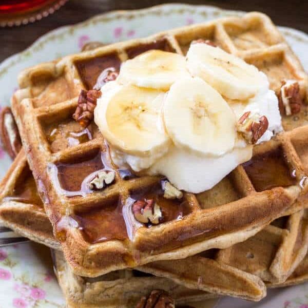 banana waffles are a popular breakfast dish that are easy to make at home