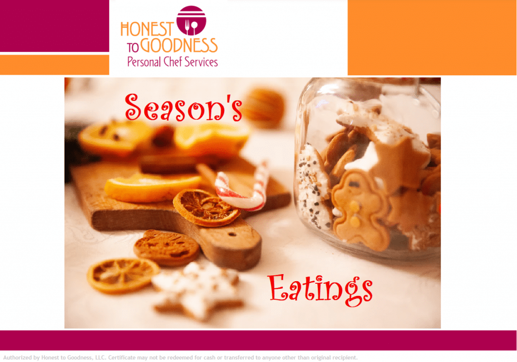 Seasons Eatings Gift Certificate