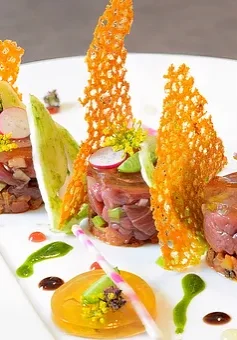 Plant-Based Tartare Stacks