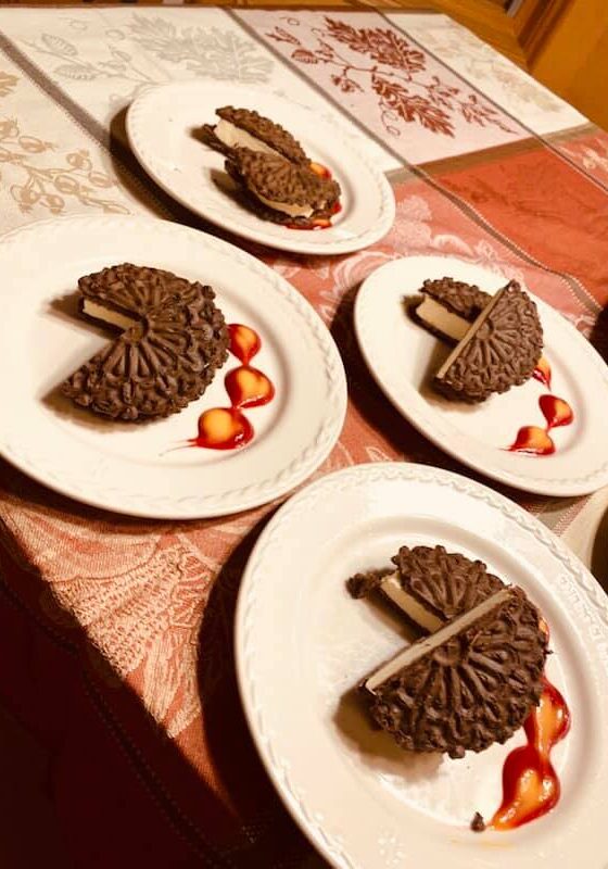 pizelle ice cream sandwich