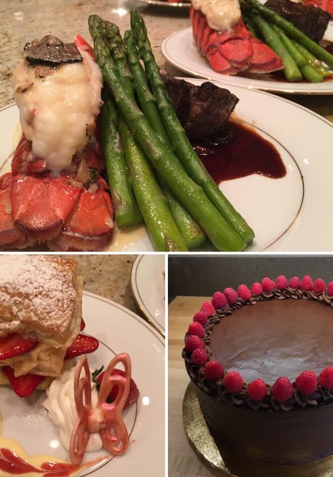 Chef Ruben dinner party